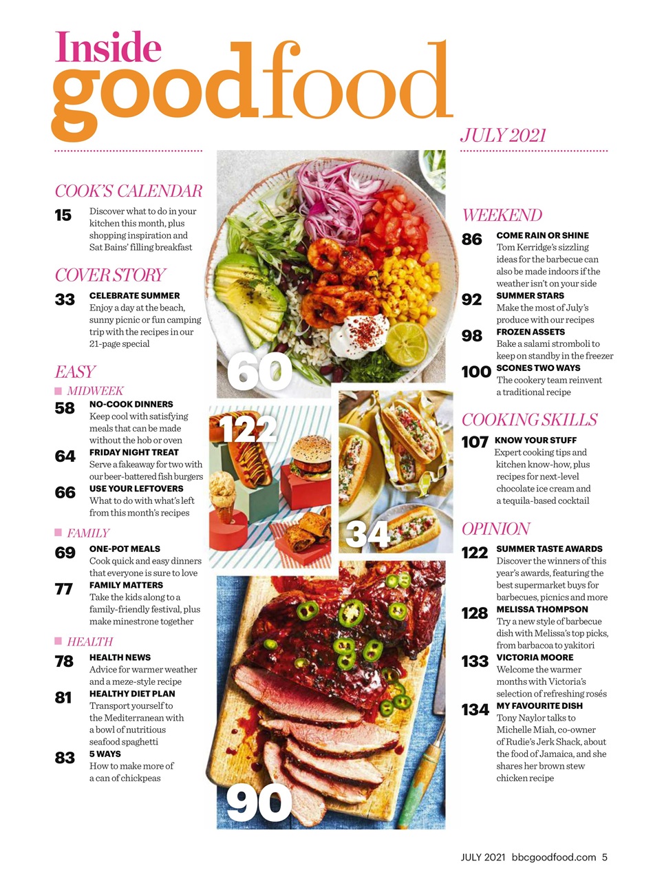 Good Food Magazine Preview Pages