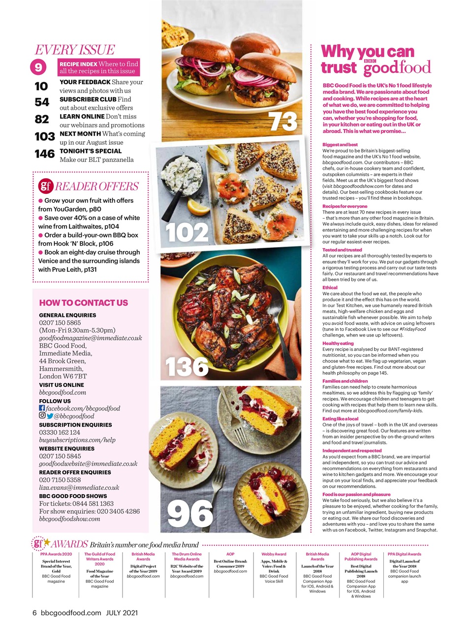 Good Food Magazine Preview Pages