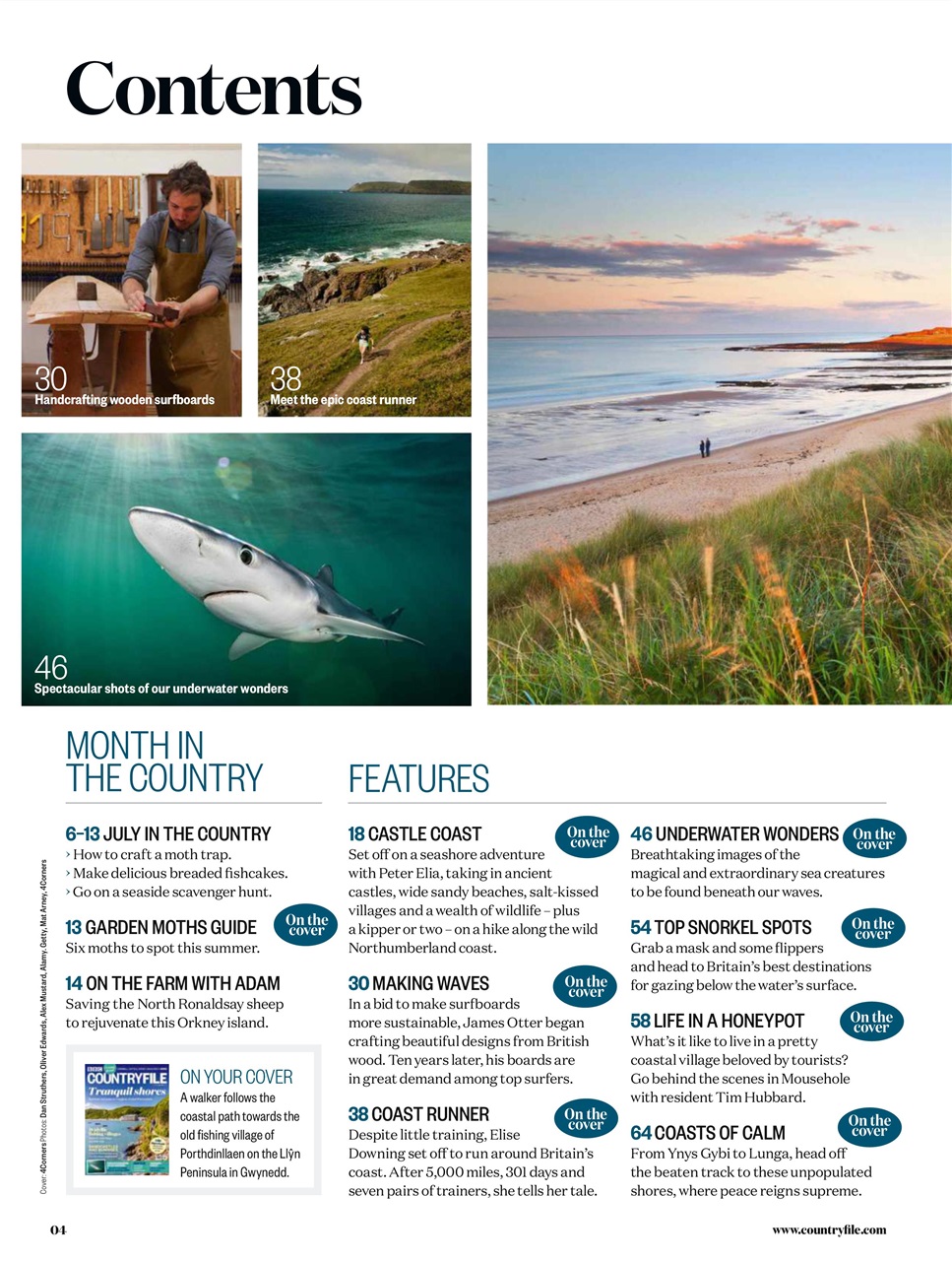 BBC Countryfile Magazine Preview Pages