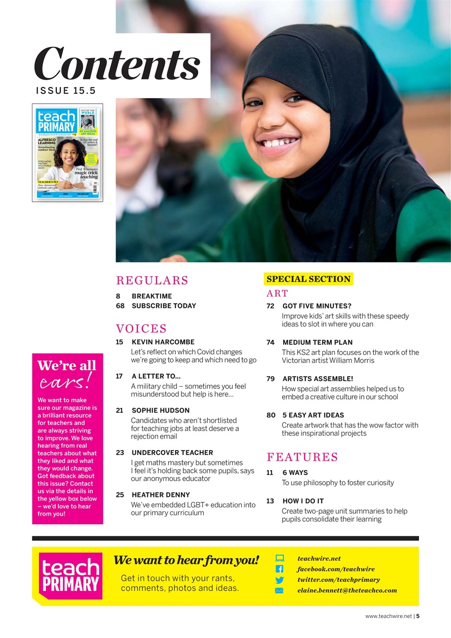 Teach Primary Preview Pages