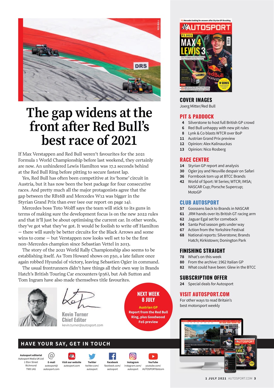 Autosport Preview Pages