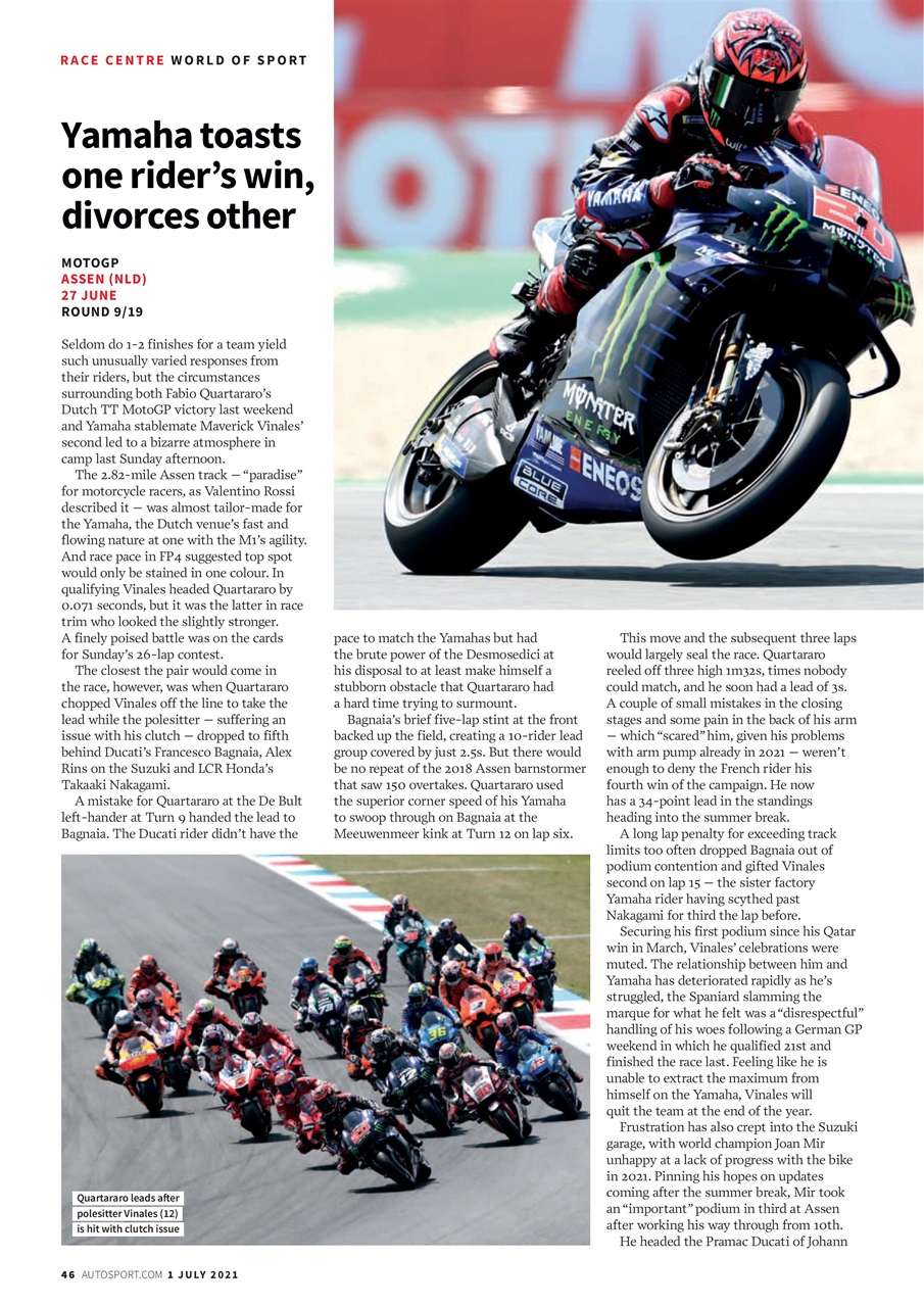 Autosport Preview Pages