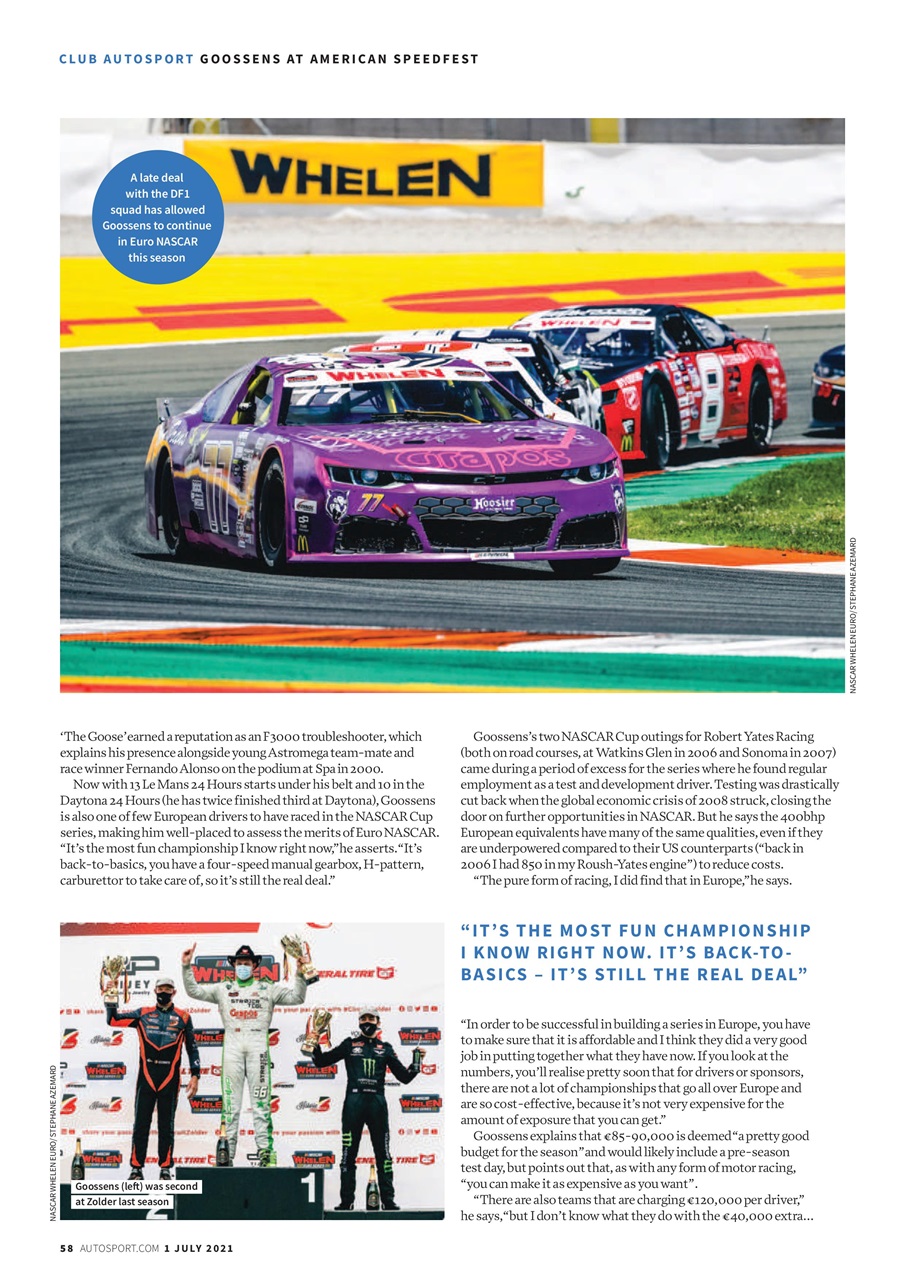 Autosport Preview Pages