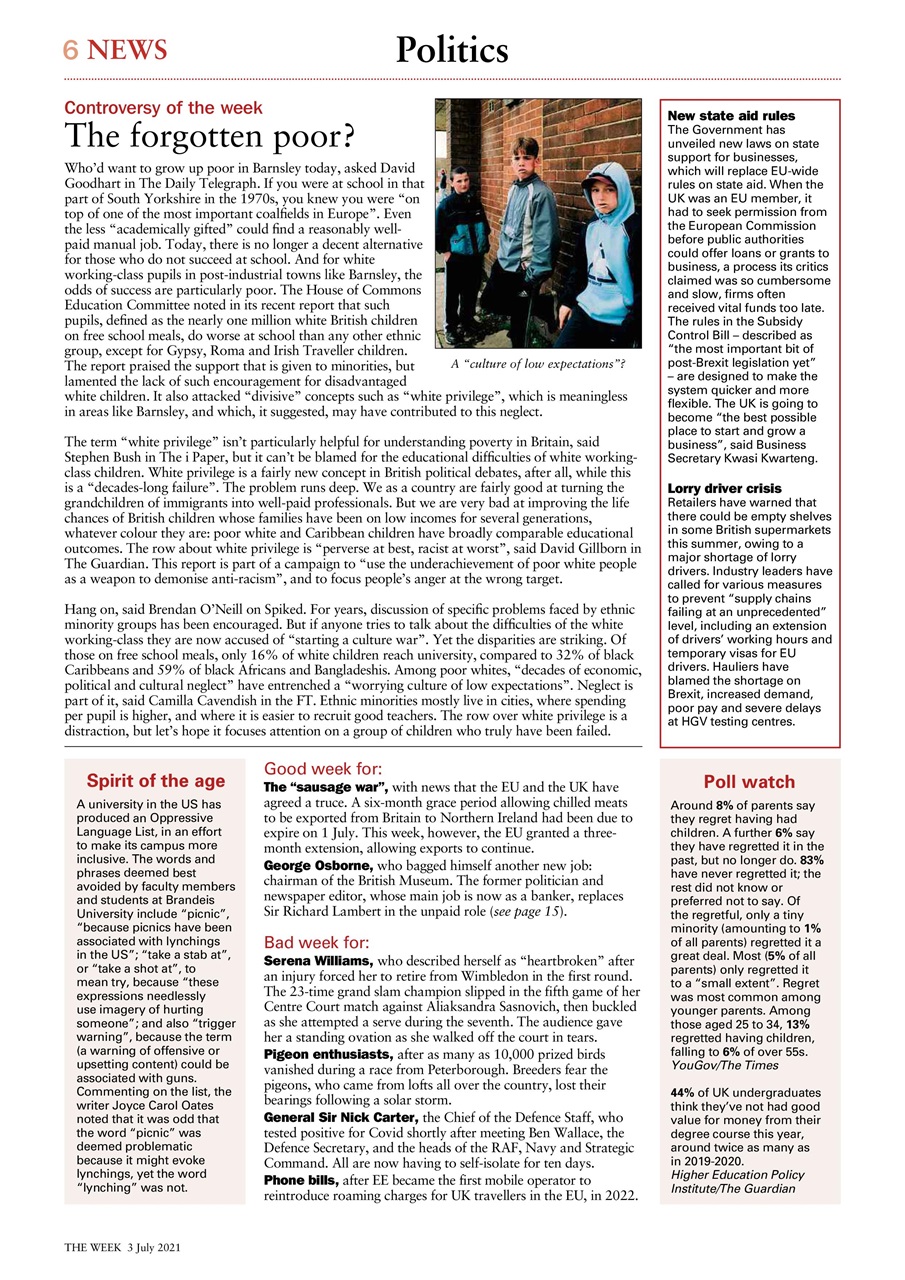 The Week Preview Pages