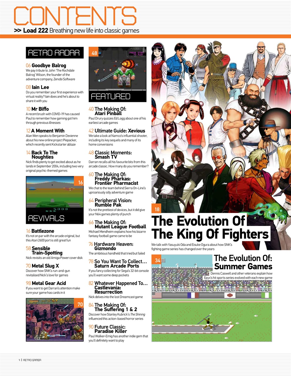 Retro Gamer Preview Pages