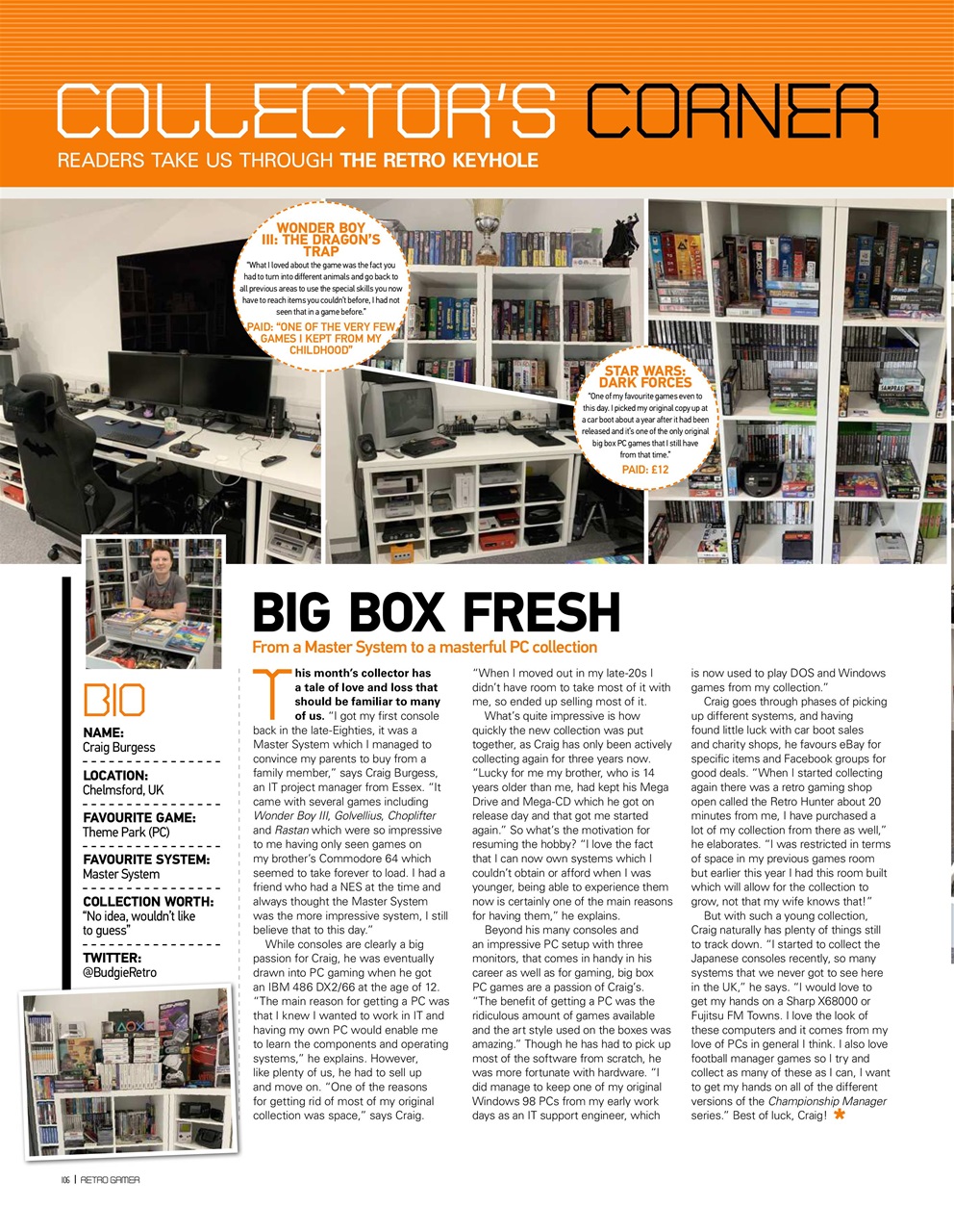 Retro Gamer Preview Pages