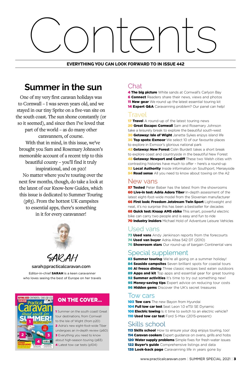 Practical Caravan Preview Pages