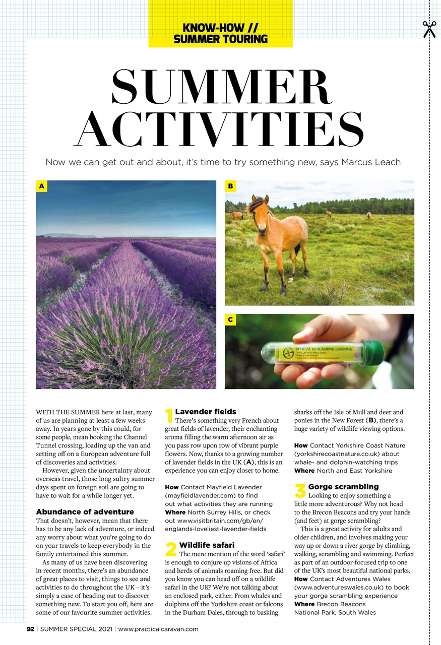 Practical Caravan Preview Pages