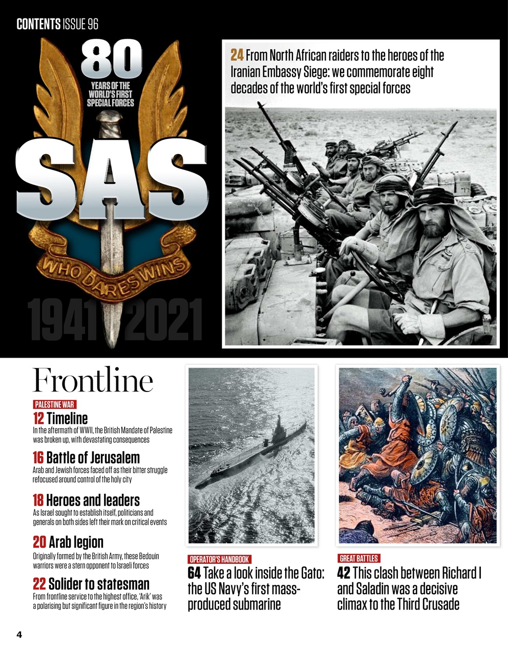 History of War Preview Pages