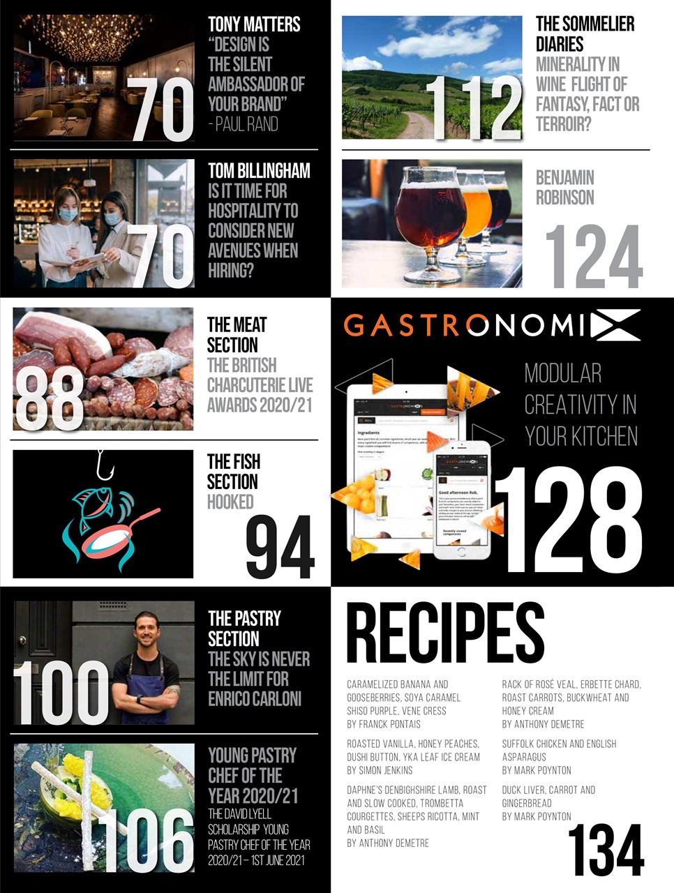 Chef & Restaurant Magazine Preview Pages