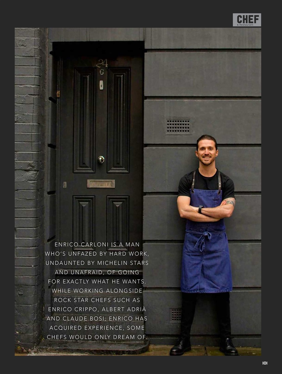 Chef & Restaurant Magazine Preview Pages