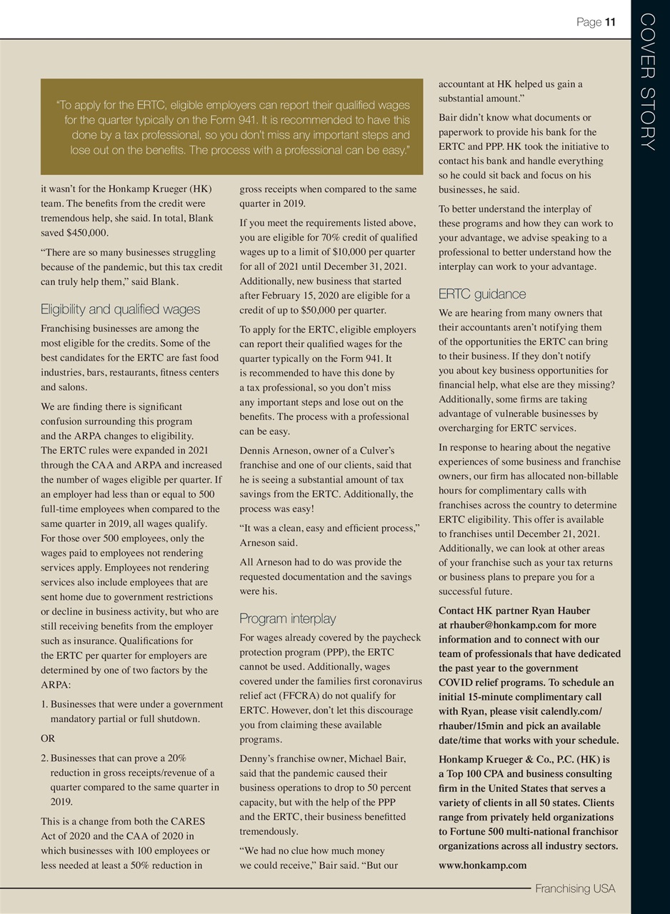 Franchising USA Preview Pages