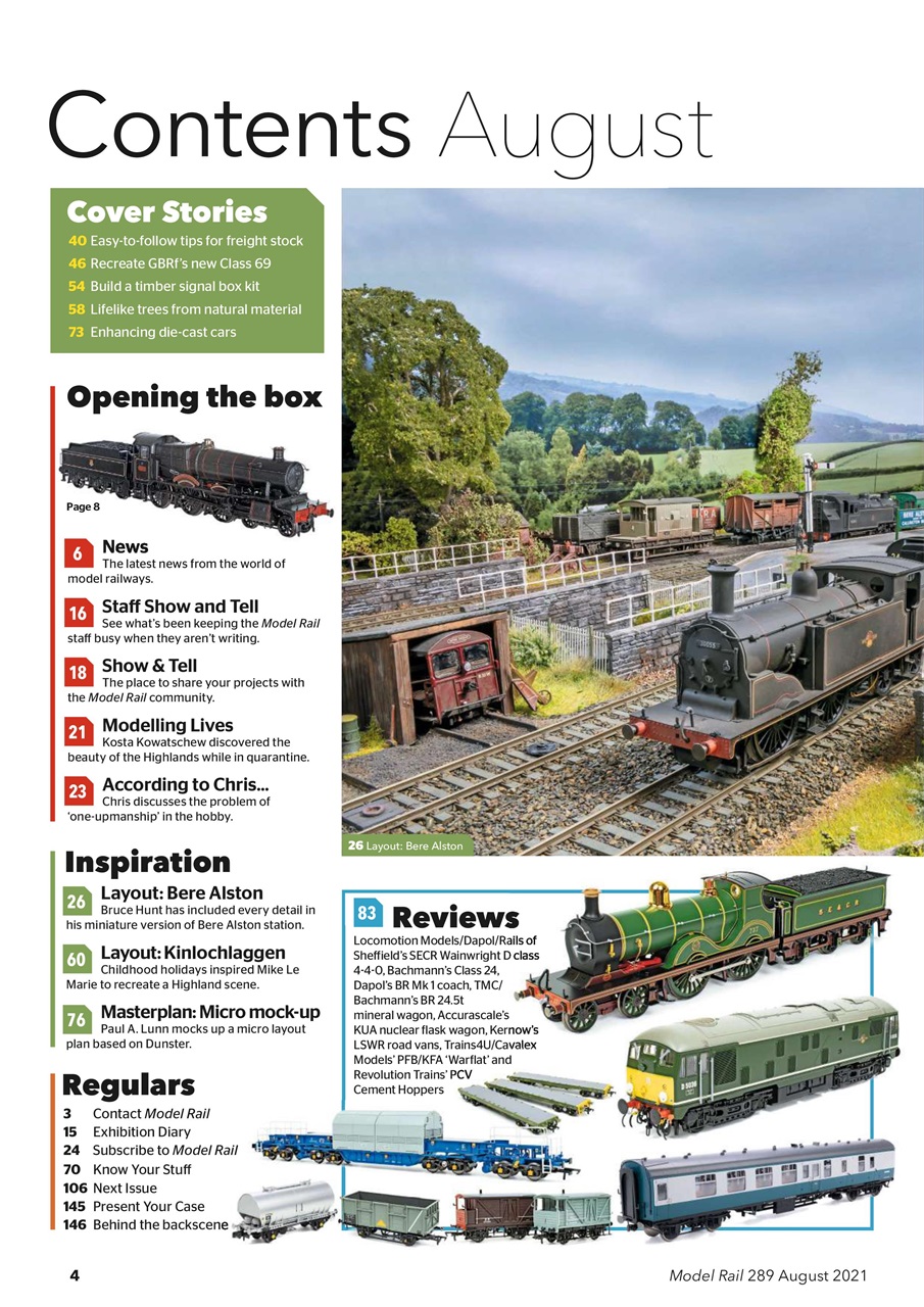 Model Rail Preview Pages