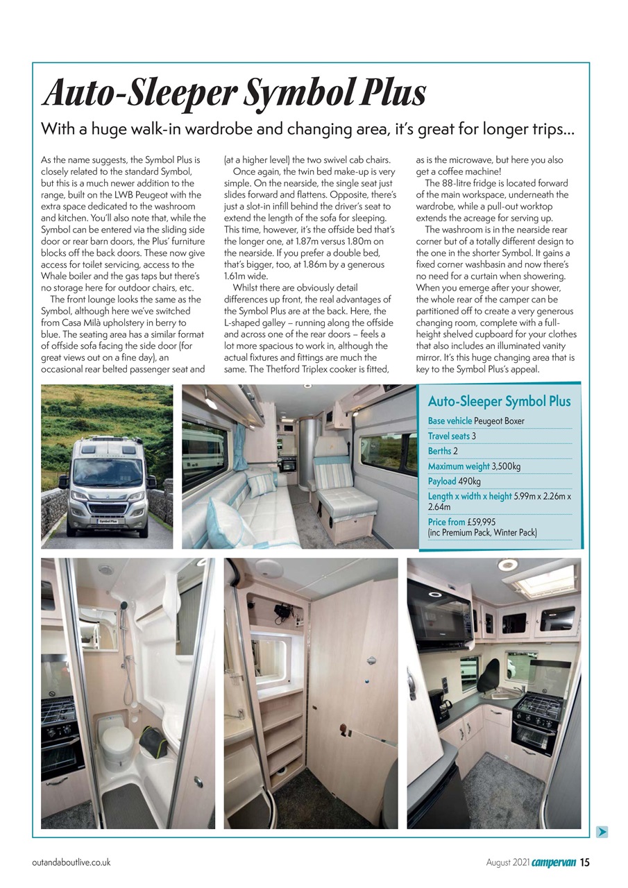 Campervan Preview Pages