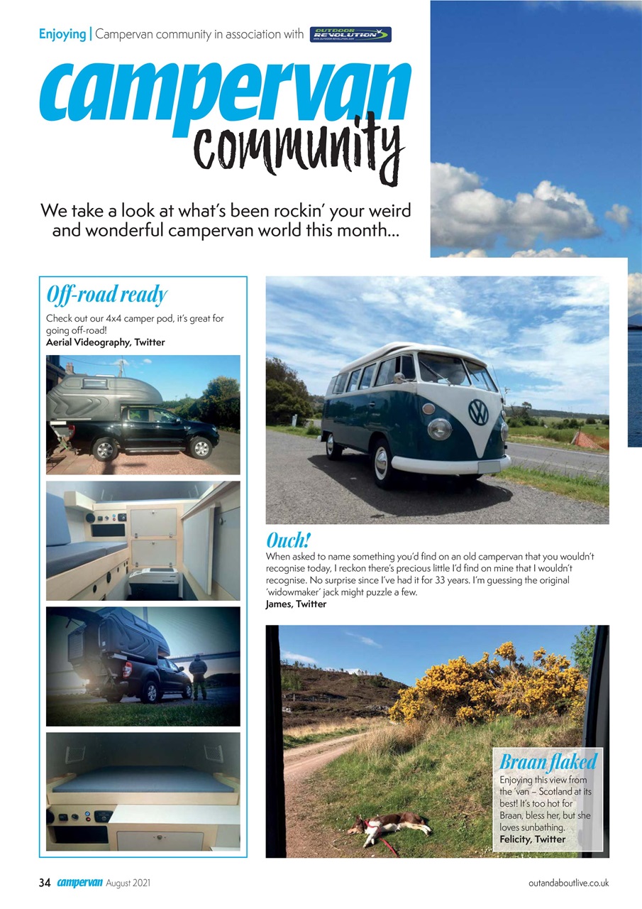 Campervan Preview Pages