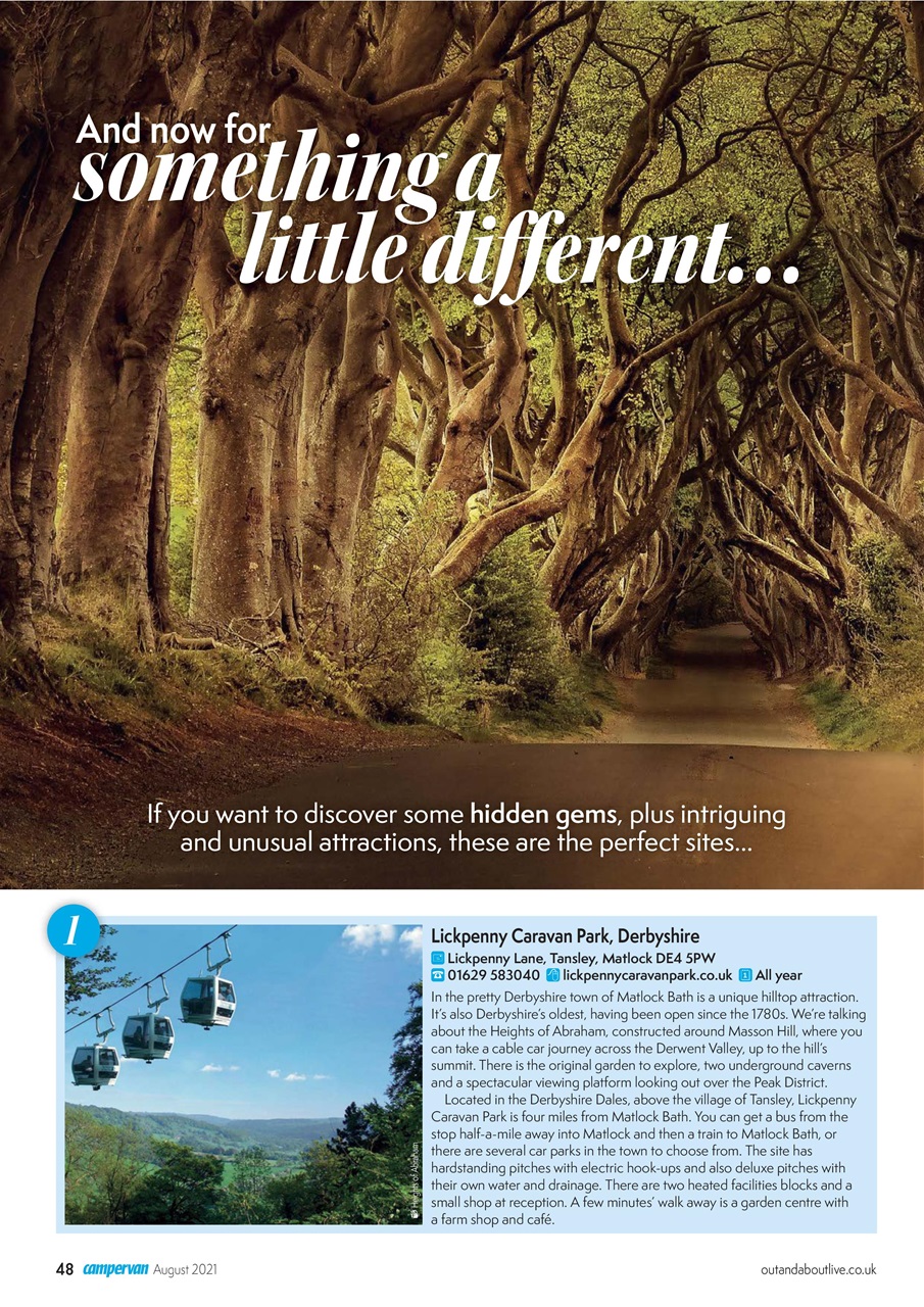 Campervan Preview Pages