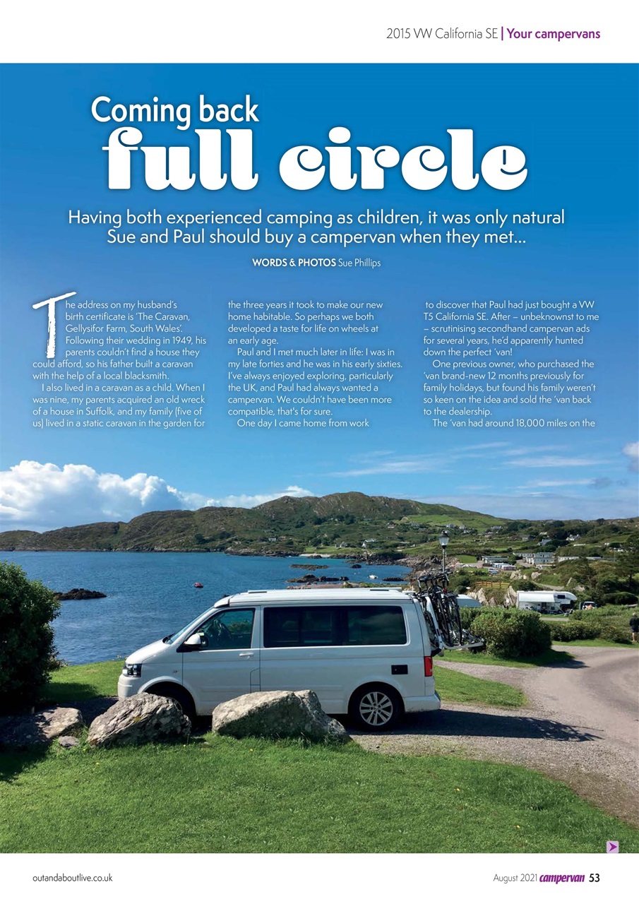 Campervan Preview Pages