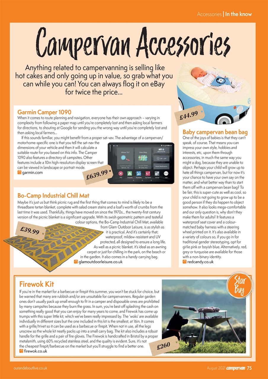 Campervan Preview Pages