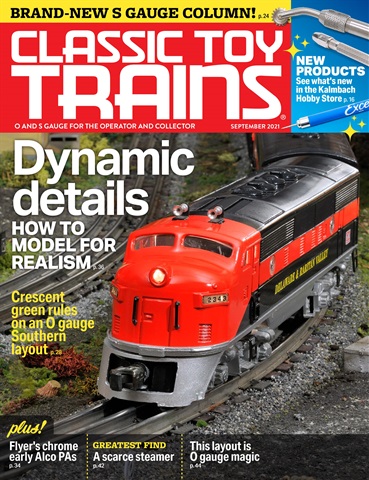 Classic Toy Trains issue Sep 2021