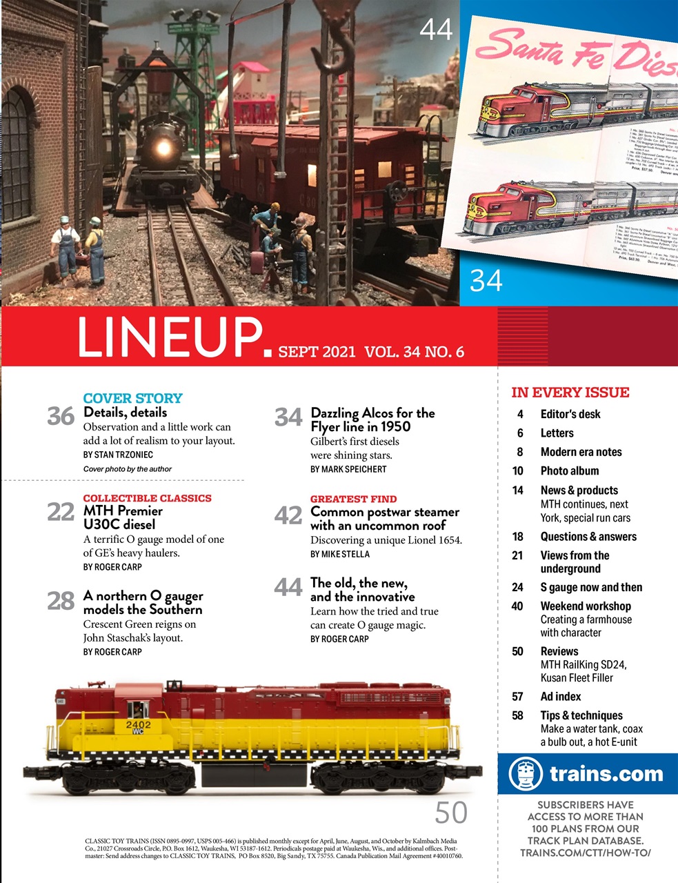 Classic Toy Trains Preview Pages