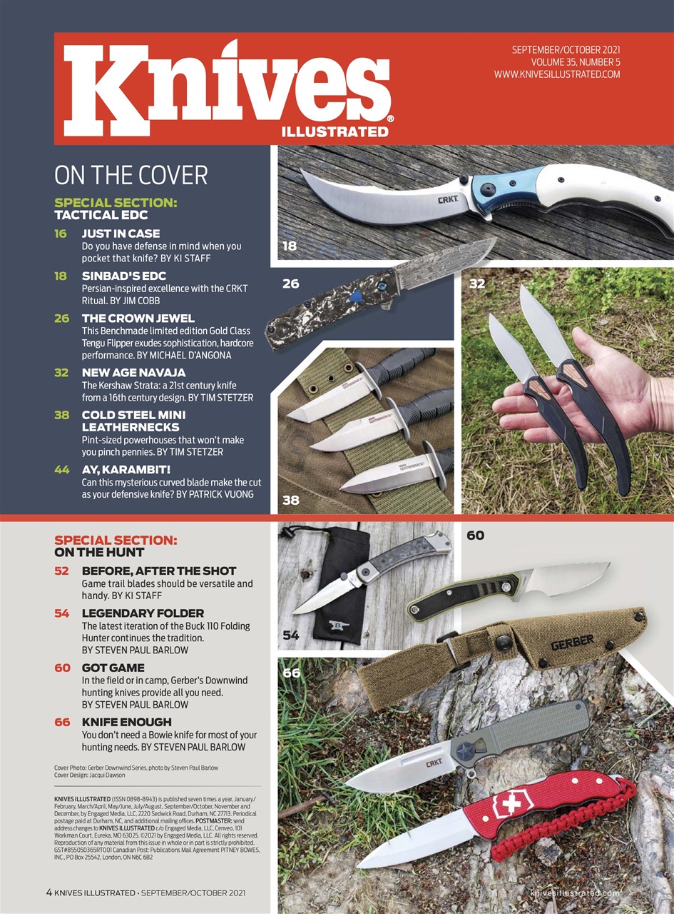 Knives Illustrated Preview Pages