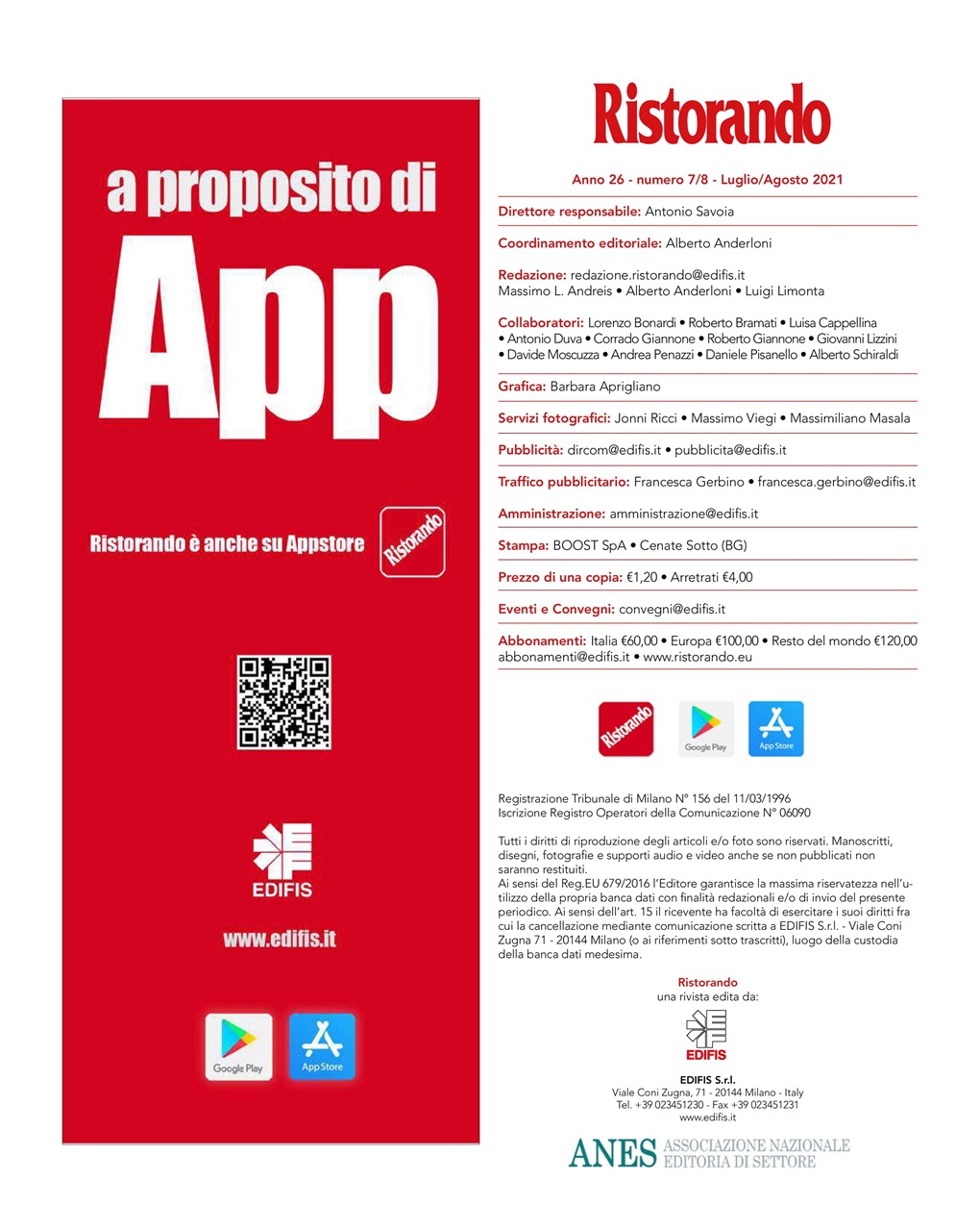 Ristorando Preview Pages