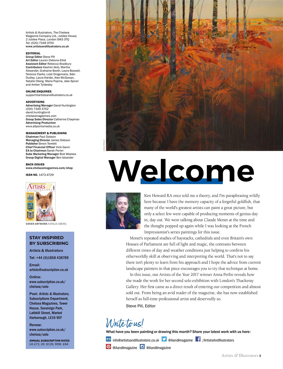 Artists & Illustrators Preview Pages