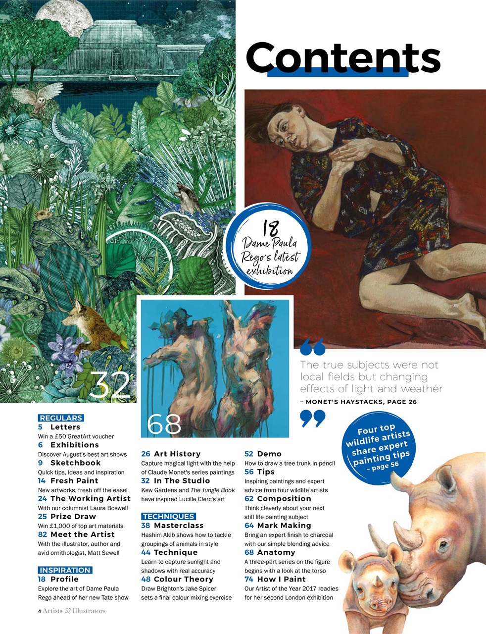 Artists & Illustrators Preview Pages