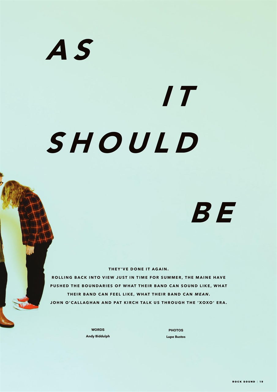 Rock Sound Magazine Preview Pages