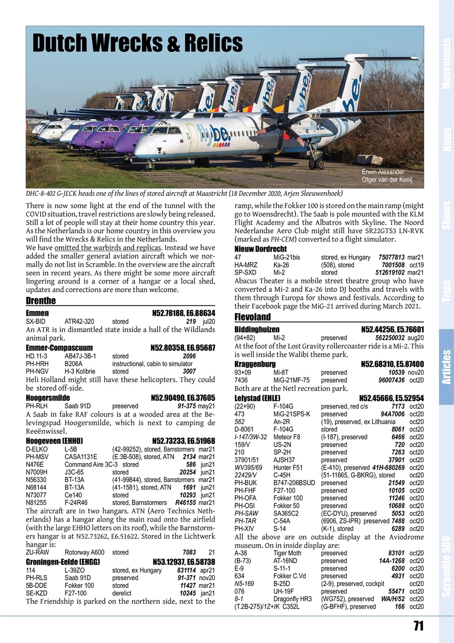 Scramble Magazine Preview Pages