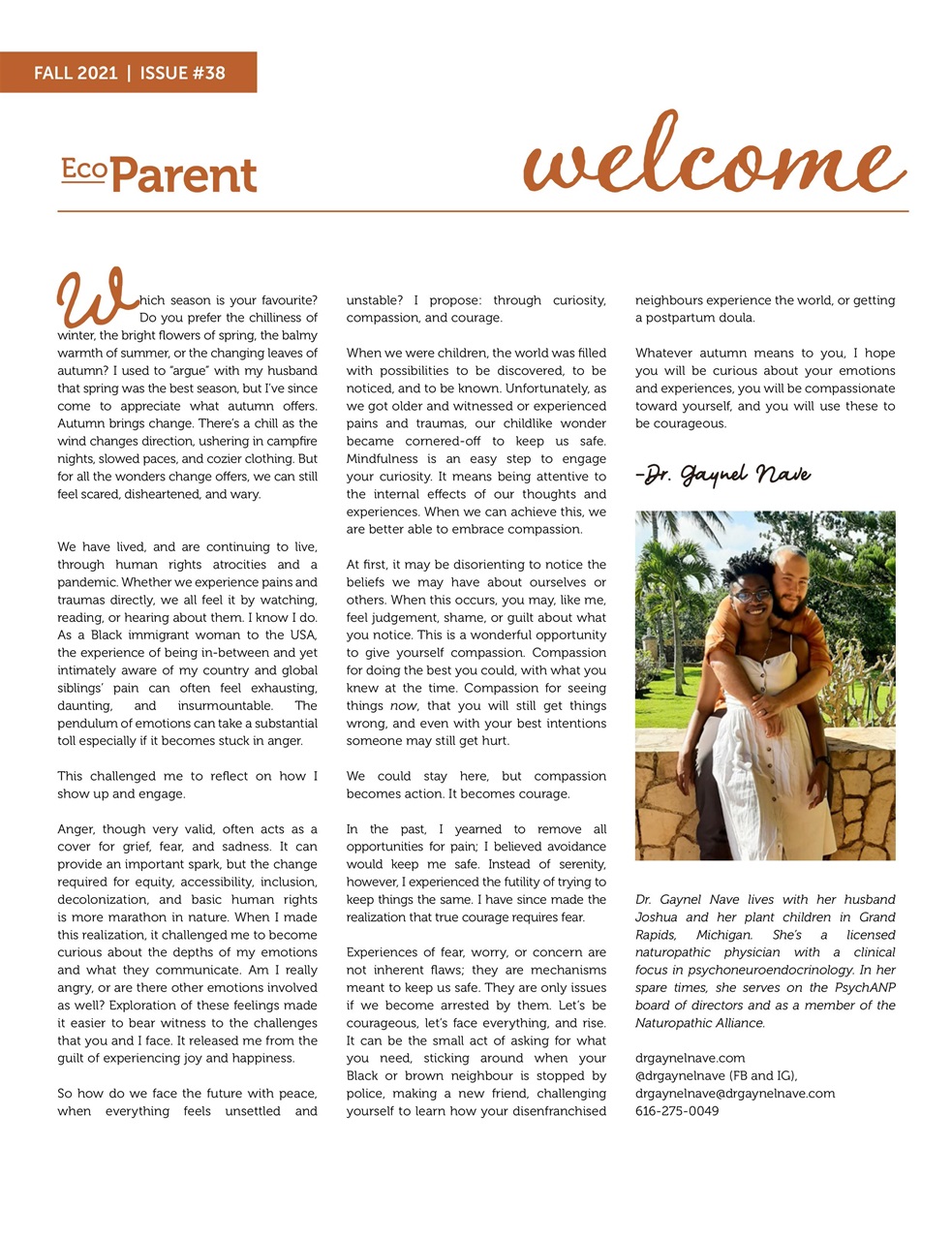 Ecoparent Magazine Preview Pages