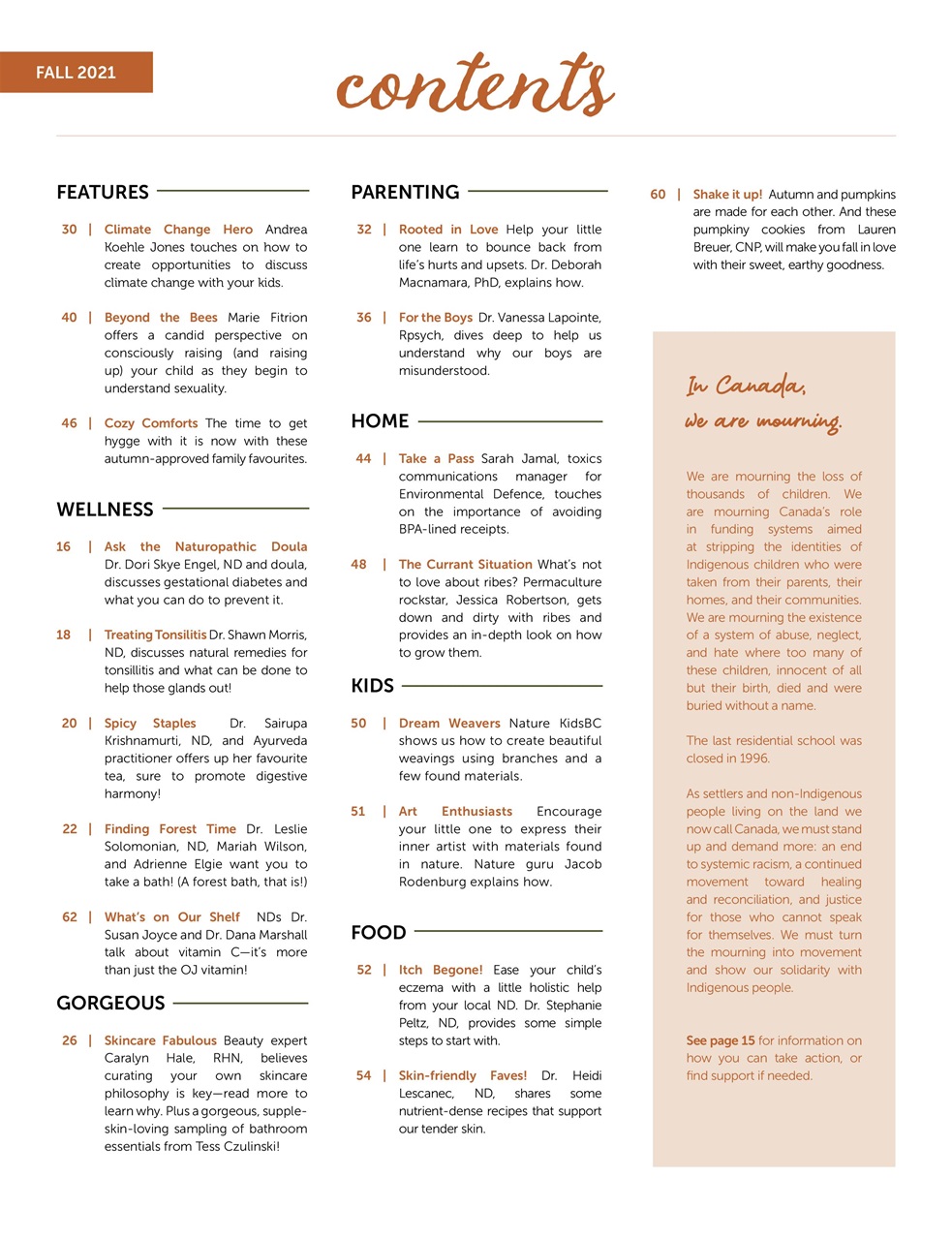 Ecoparent Magazine Preview Pages