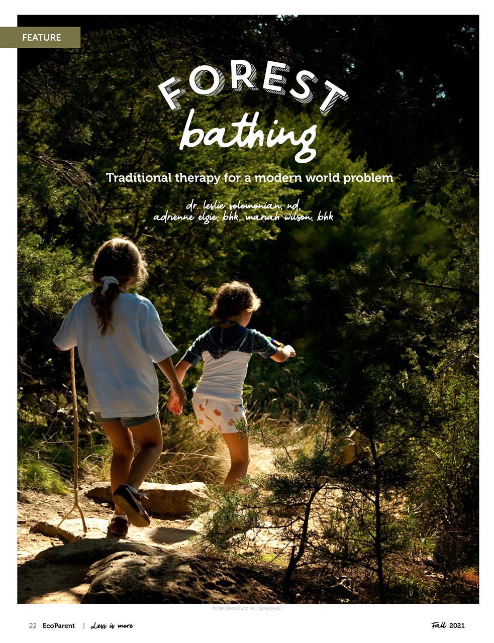 Ecoparent Magazine Preview Pages