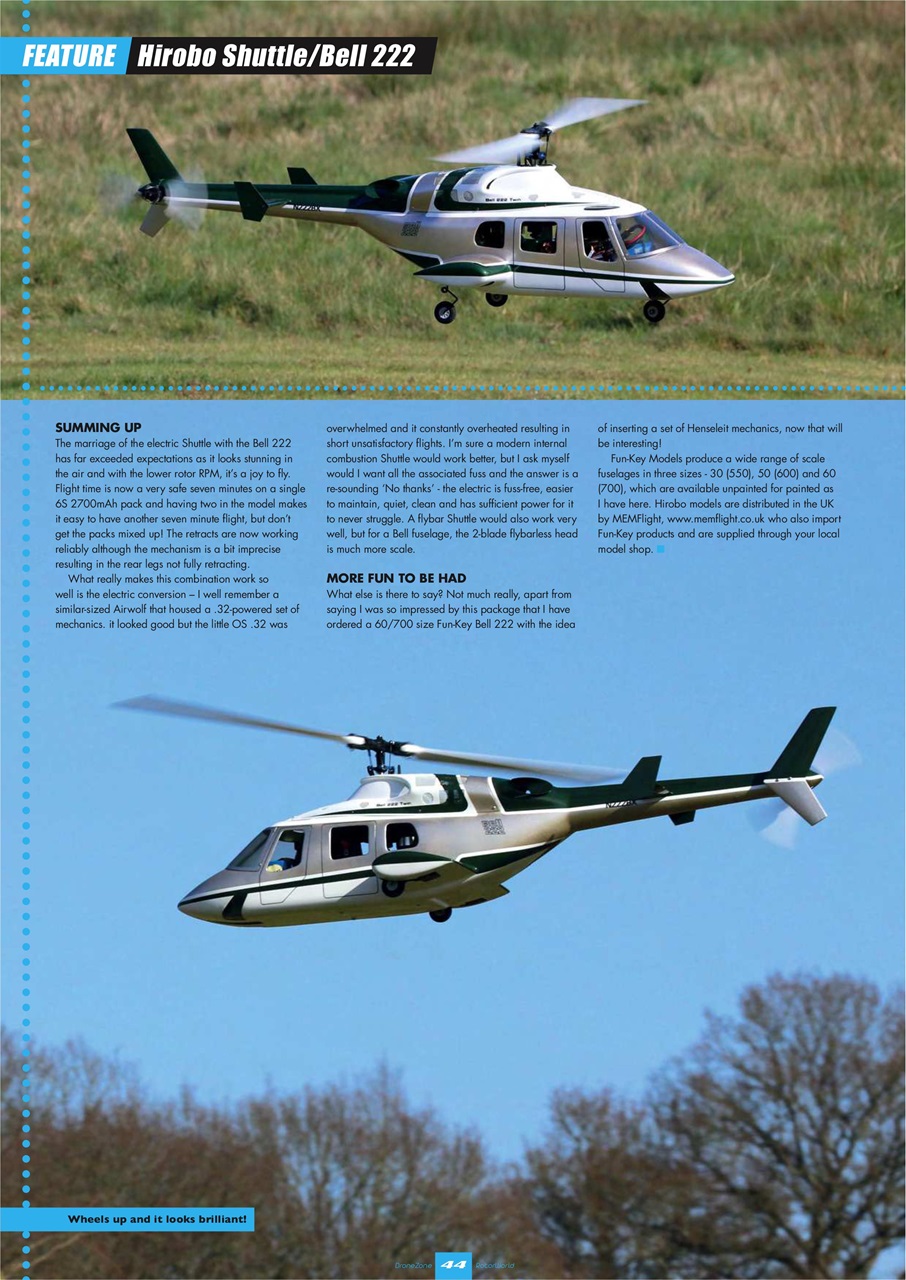 Radio Control DroneZone Preview Pages