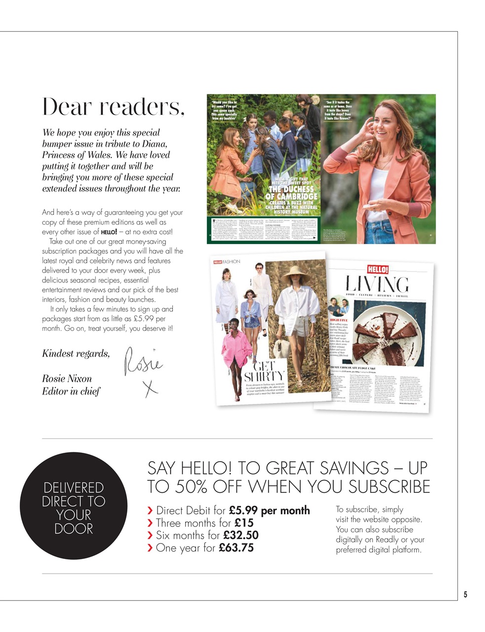 Hello! Magazine Preview Pages