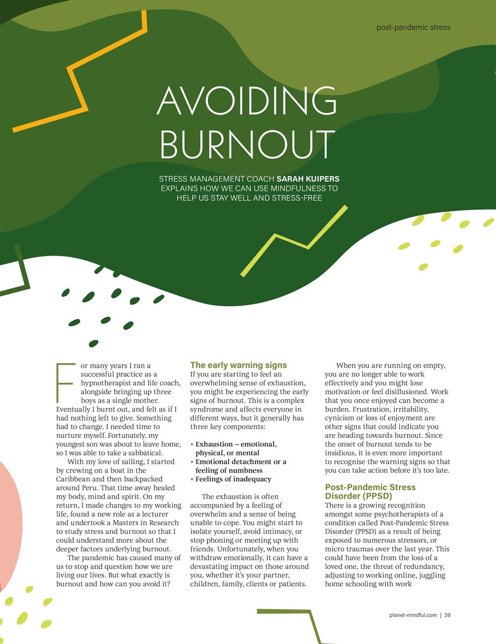 Planet Mindful Preview Pages