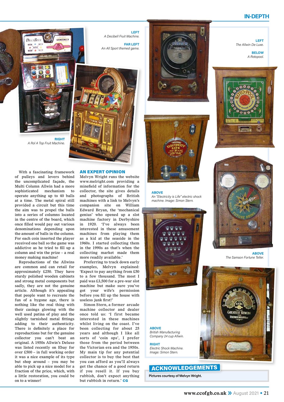 Collectors Gazette Preview Pages