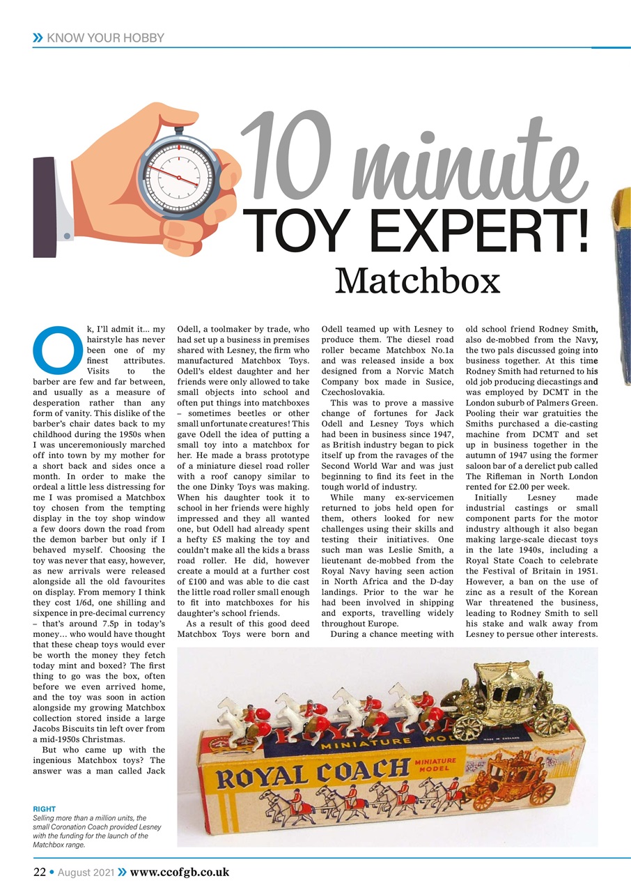 Collectors Gazette Preview Pages