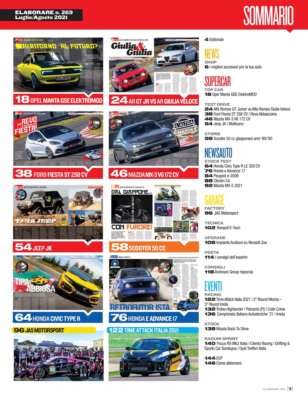 Elaborare GT Tuning Preview Pages