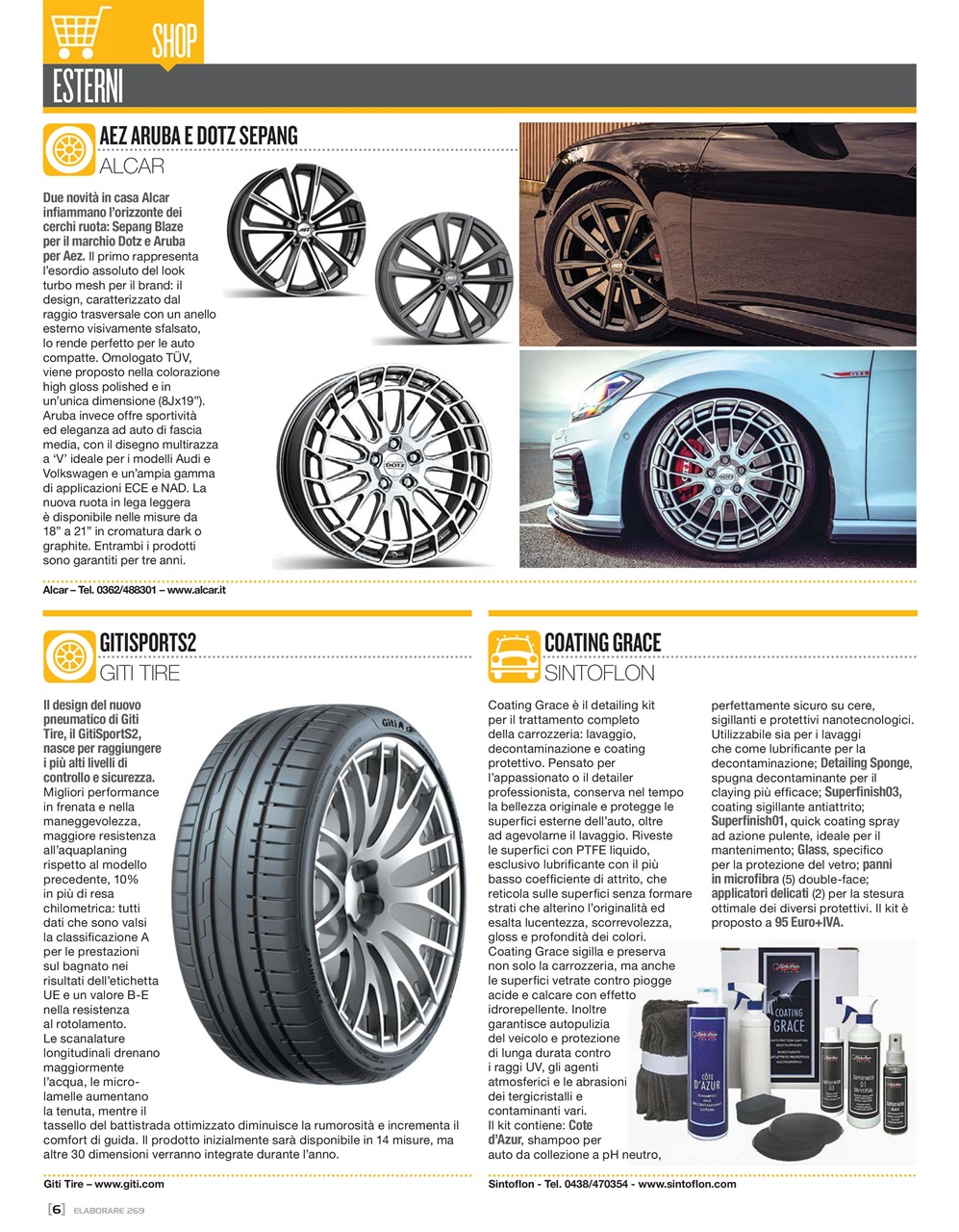 Elaborare GT Tuning Preview Pages