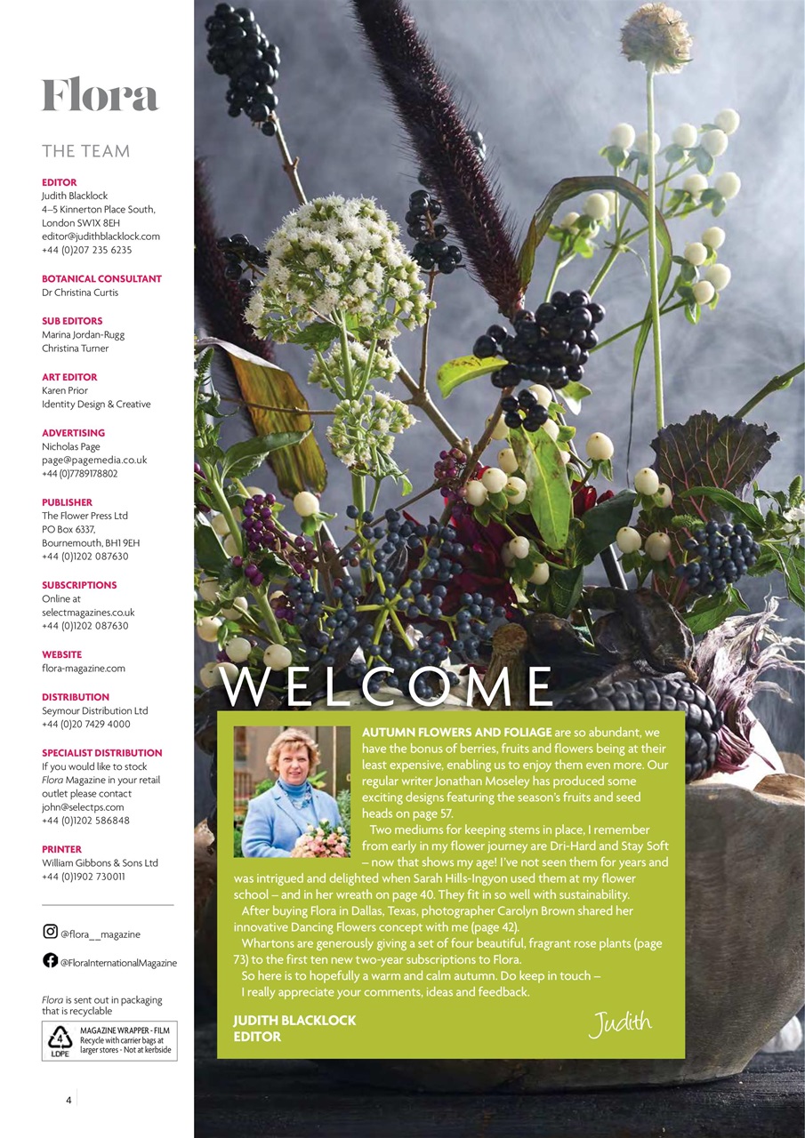 Flora International Preview Pages