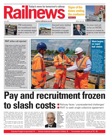 Railnews issue July 2021