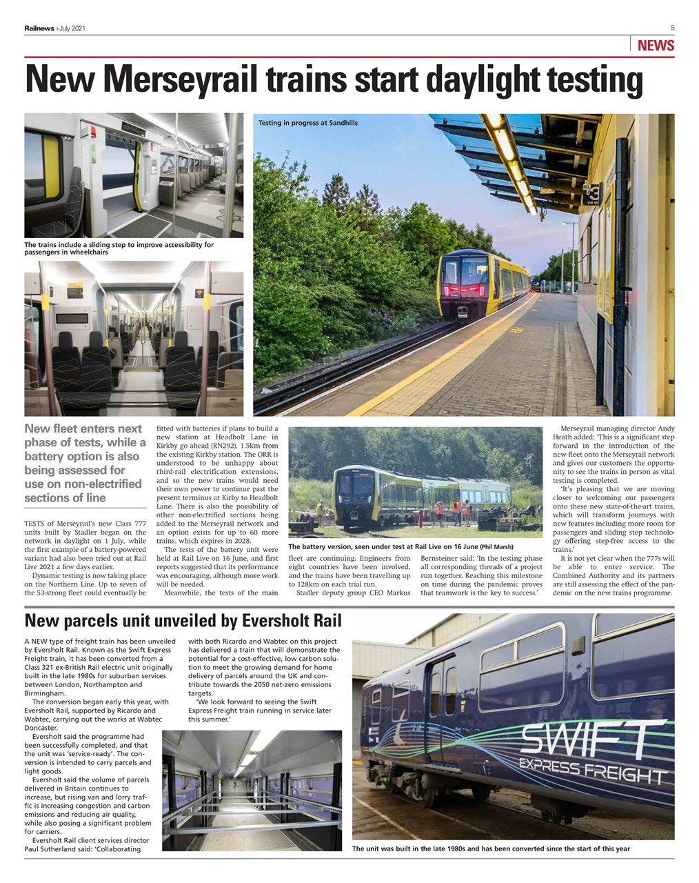 Railnews Preview Pages