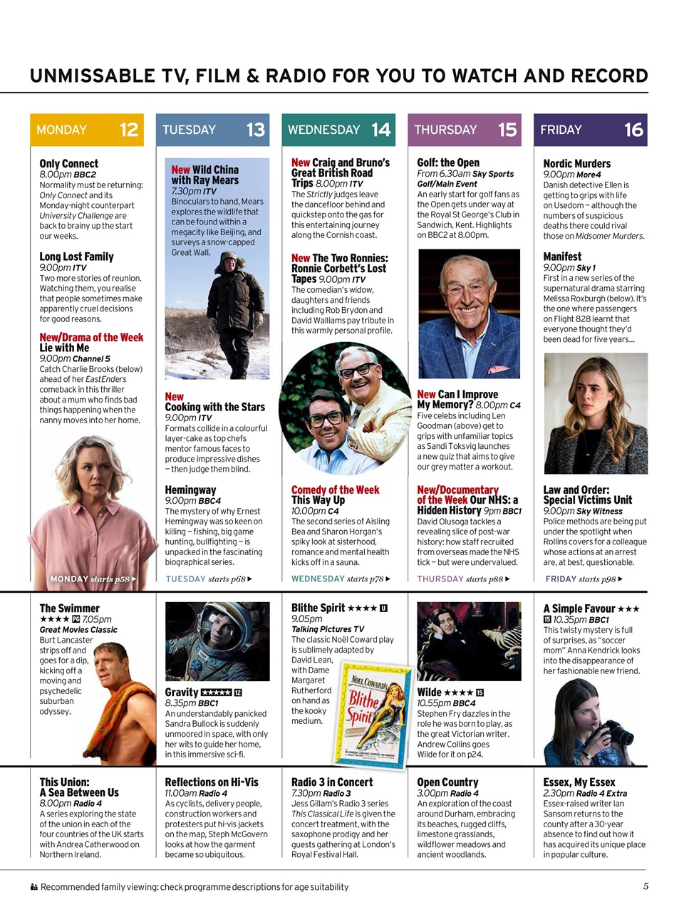 Radio Times Preview Pages