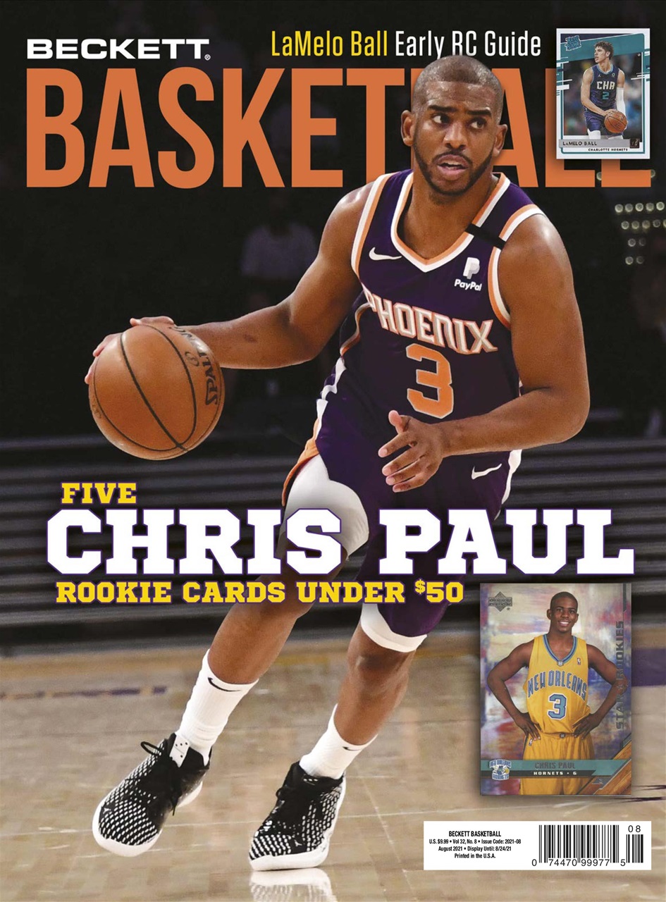 Beckett Basketball Magazine Preview Pages