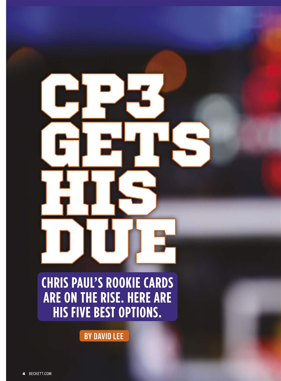 Beckett Basketball Magazine Preview Pages