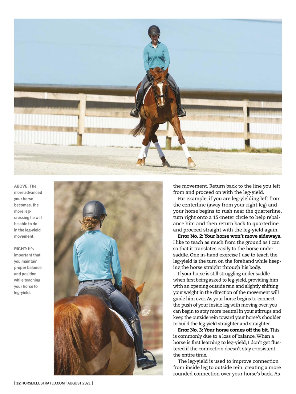 Horse Illustrated Magazine Preview Pages