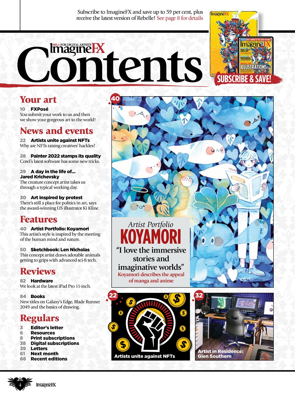 ImagineFX Preview Pages