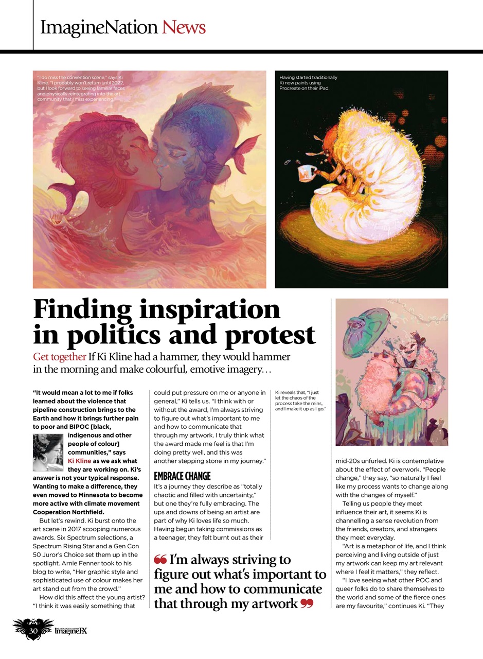 ImagineFX Preview Pages