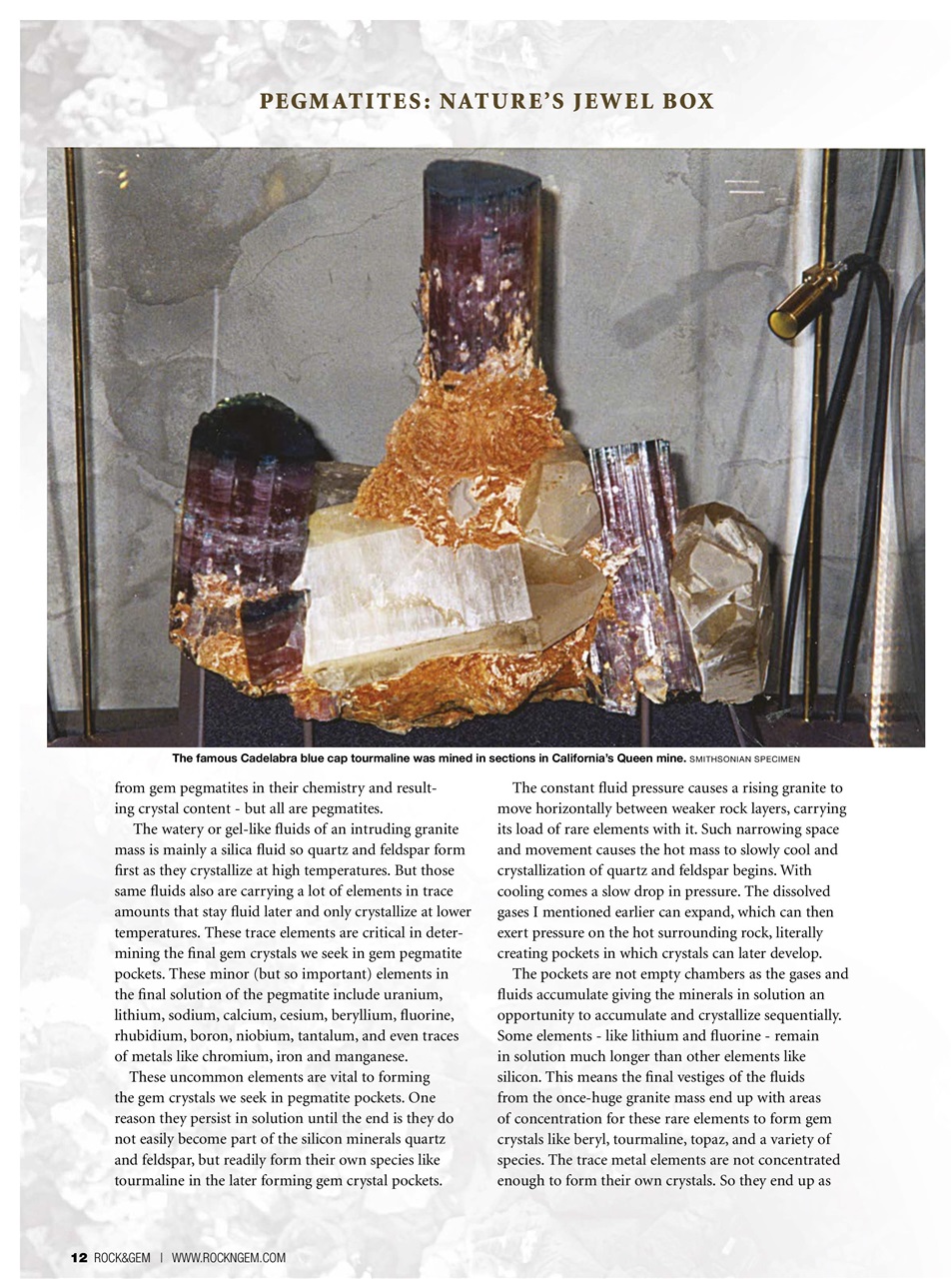 Rock&Gem Magazine Preview Pages